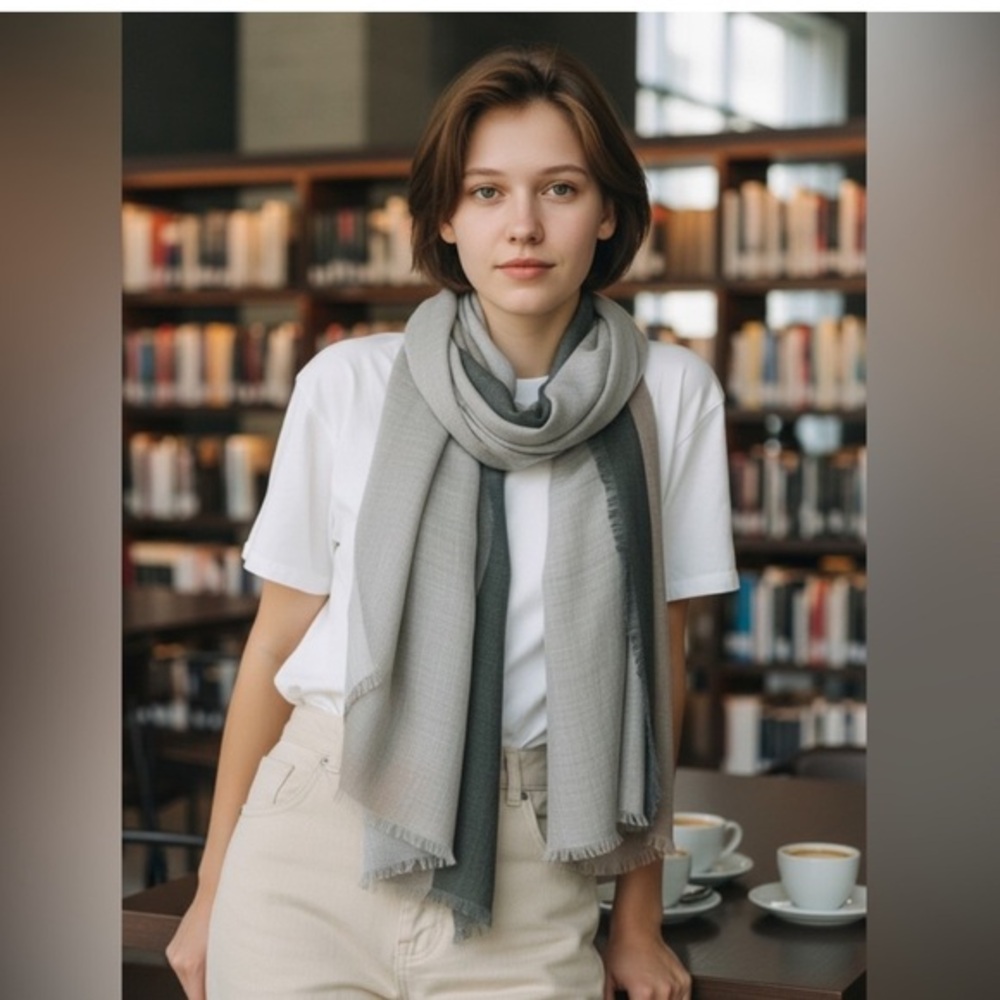 Rag & Bone Astrid Scarf, 100% wool
